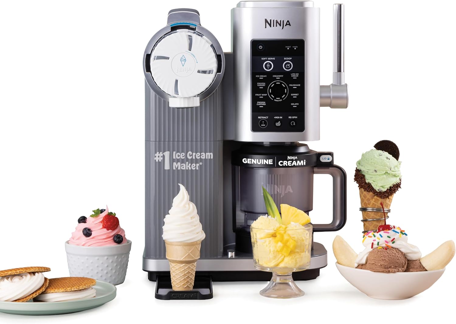 Ninja CREAMi Ice Cream & Soft Serve Maker